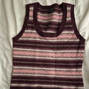 GAP Multicolor Knit Sweater